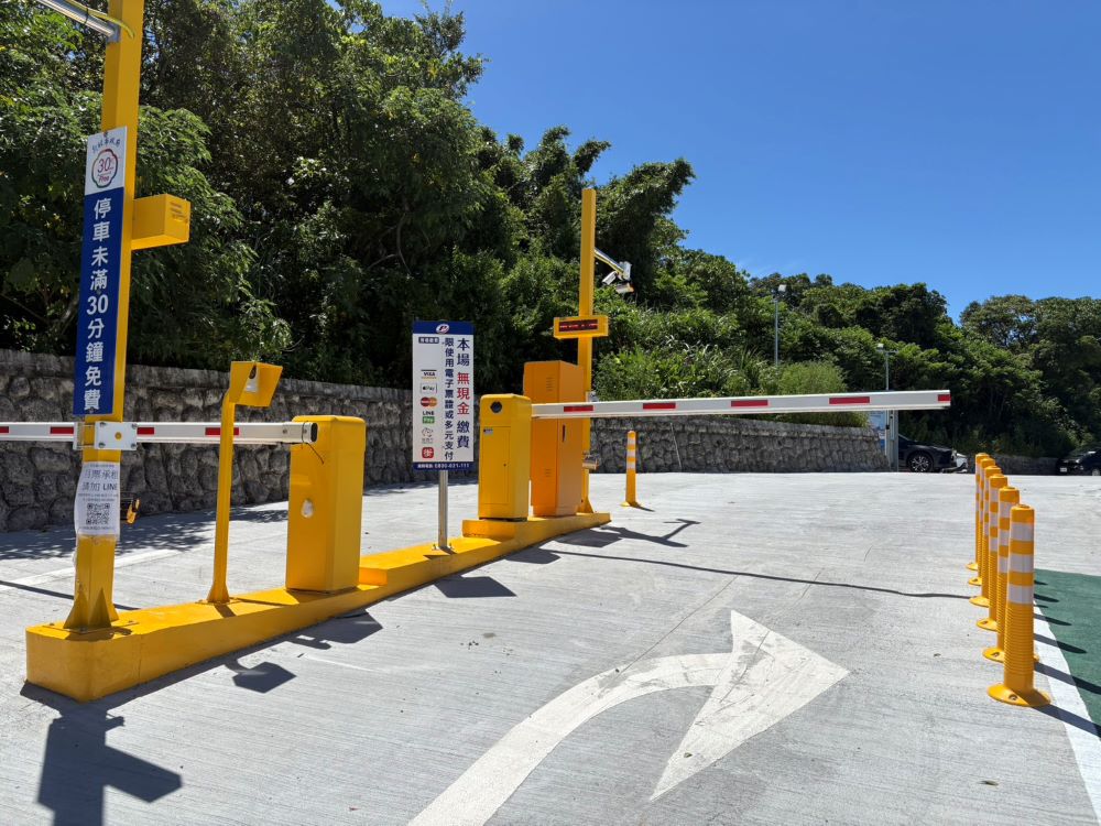 《圖說》義山停車場8月16日起正式營運。〈交通局提供〉