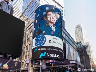 NeuroWatt 登上國際金融核心地標──Nasdaq MarketSite Tower，以創新技術引領金融科技新浪潮