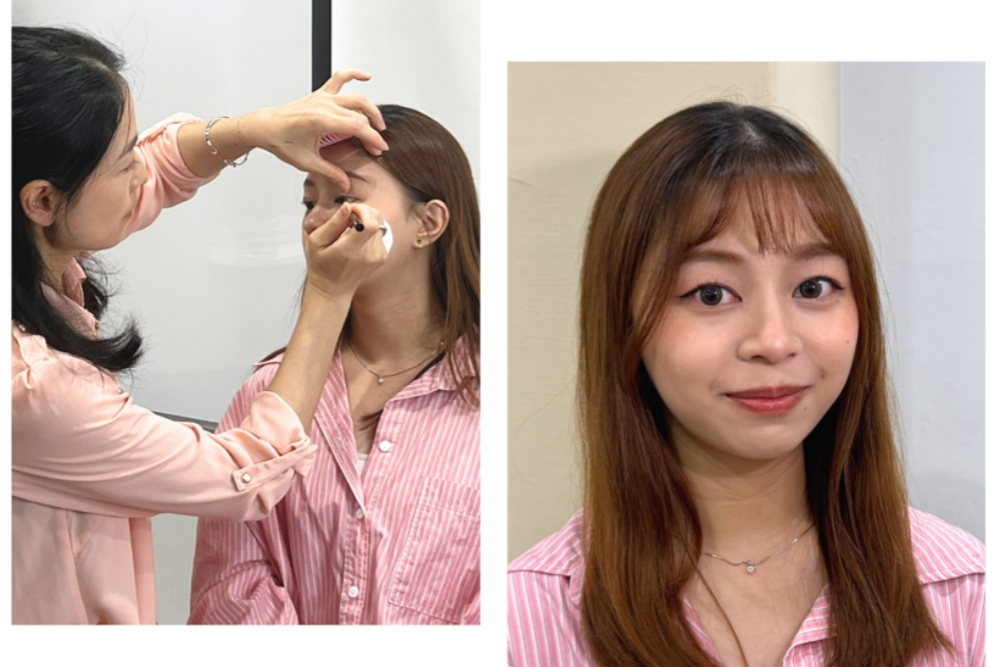 ▲公益彩妝教室課程體驗。