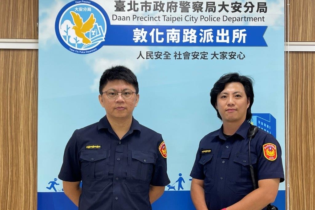 老婦外出購物欲返家卻迷失方向 大安警暖心協助 1 MEITU 20250822 092539310