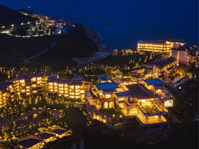 東澳島安麓全景夜景照片 東澳島安麓全景夜景照片