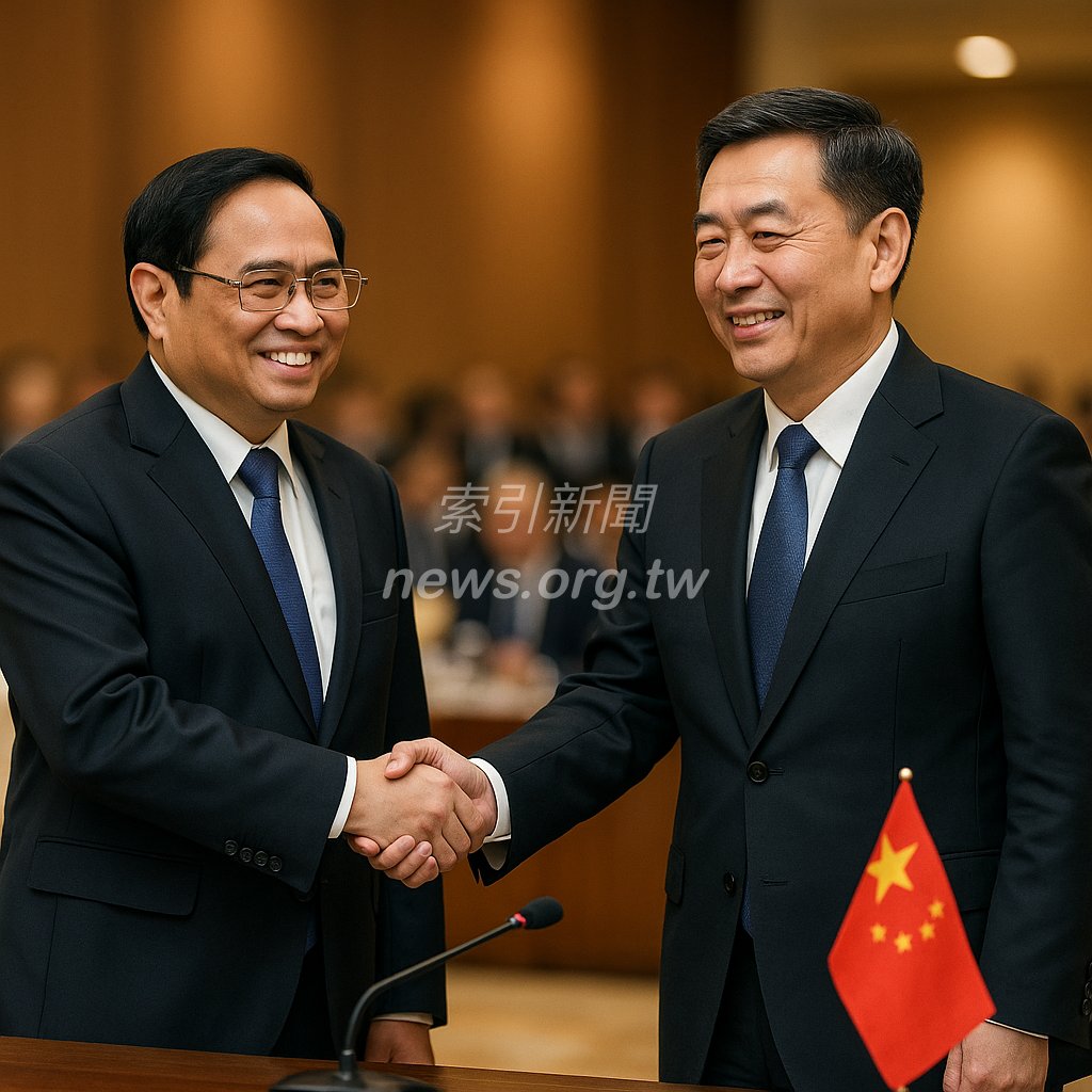 越南尋求中國協助加速AI合作與技術交流 | 索引新聞 INDEX News 越南尋求中國協助加速AI合作與技術交流