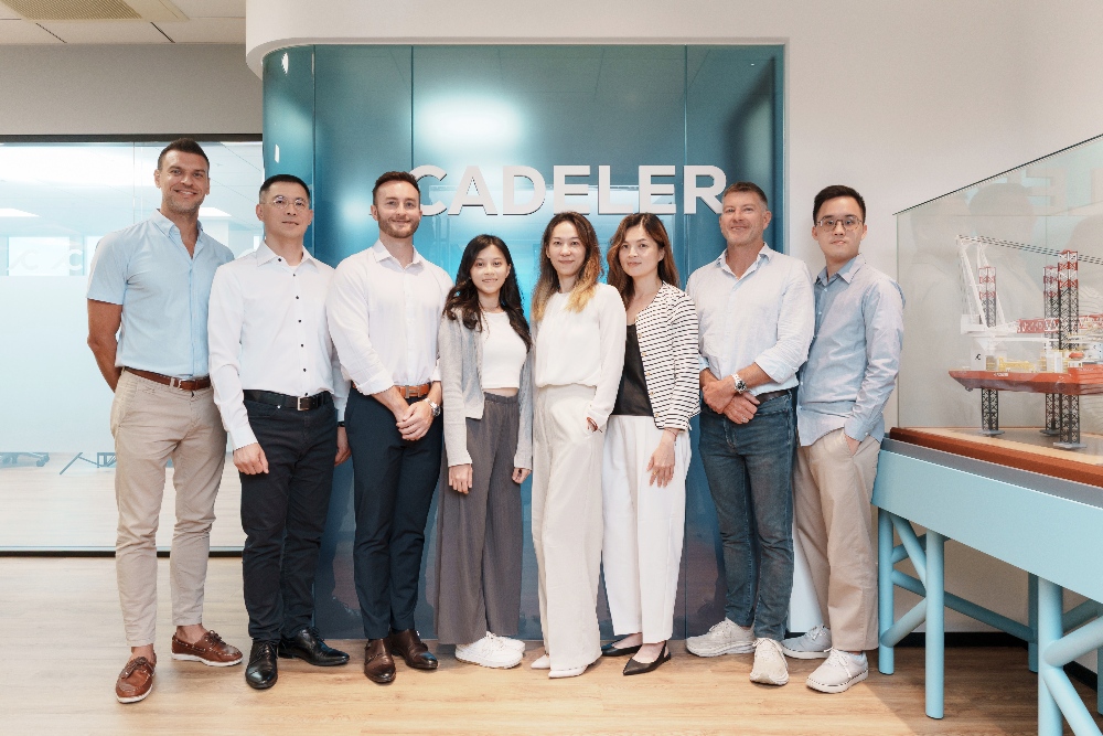 ▲Cadeler台北辦公室成立，強化亞太區離岸風電佈局。（圖／Cadeler 提供）