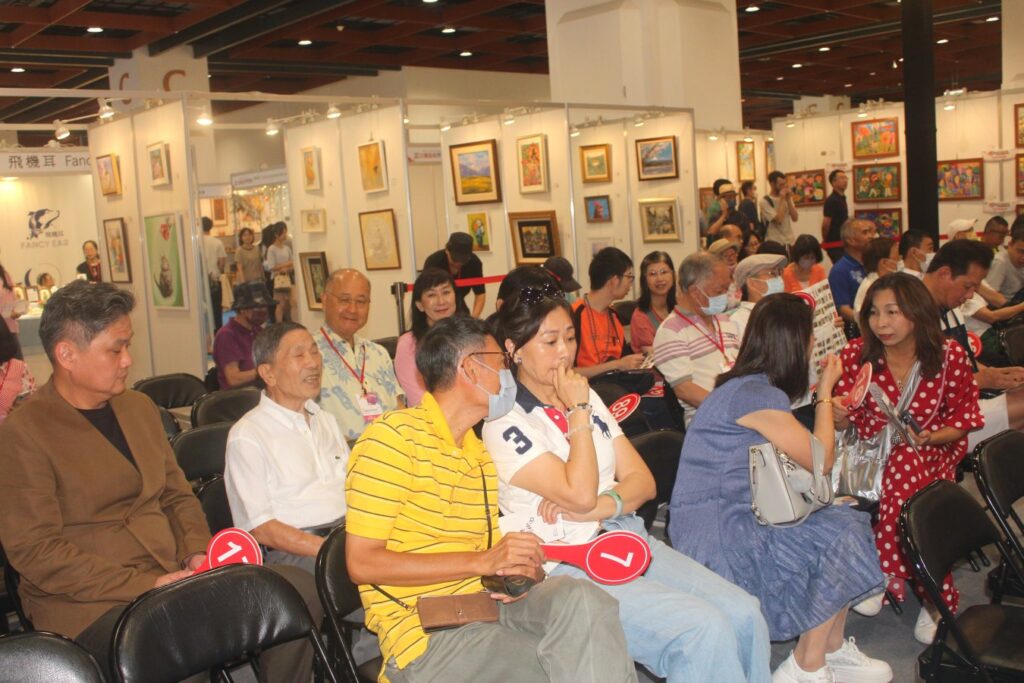 第十屆台灣藝術博覽會熱力登場-呂阿福《富士春曉》拍出全場最高價 5 395169