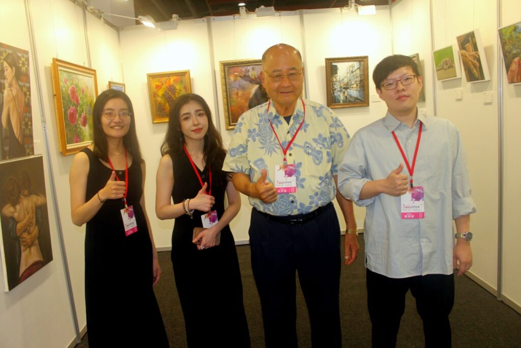 第十屆台灣藝術博覽會熱力登場-呂阿福《富士春曉》拍出全場最高價 6 395174