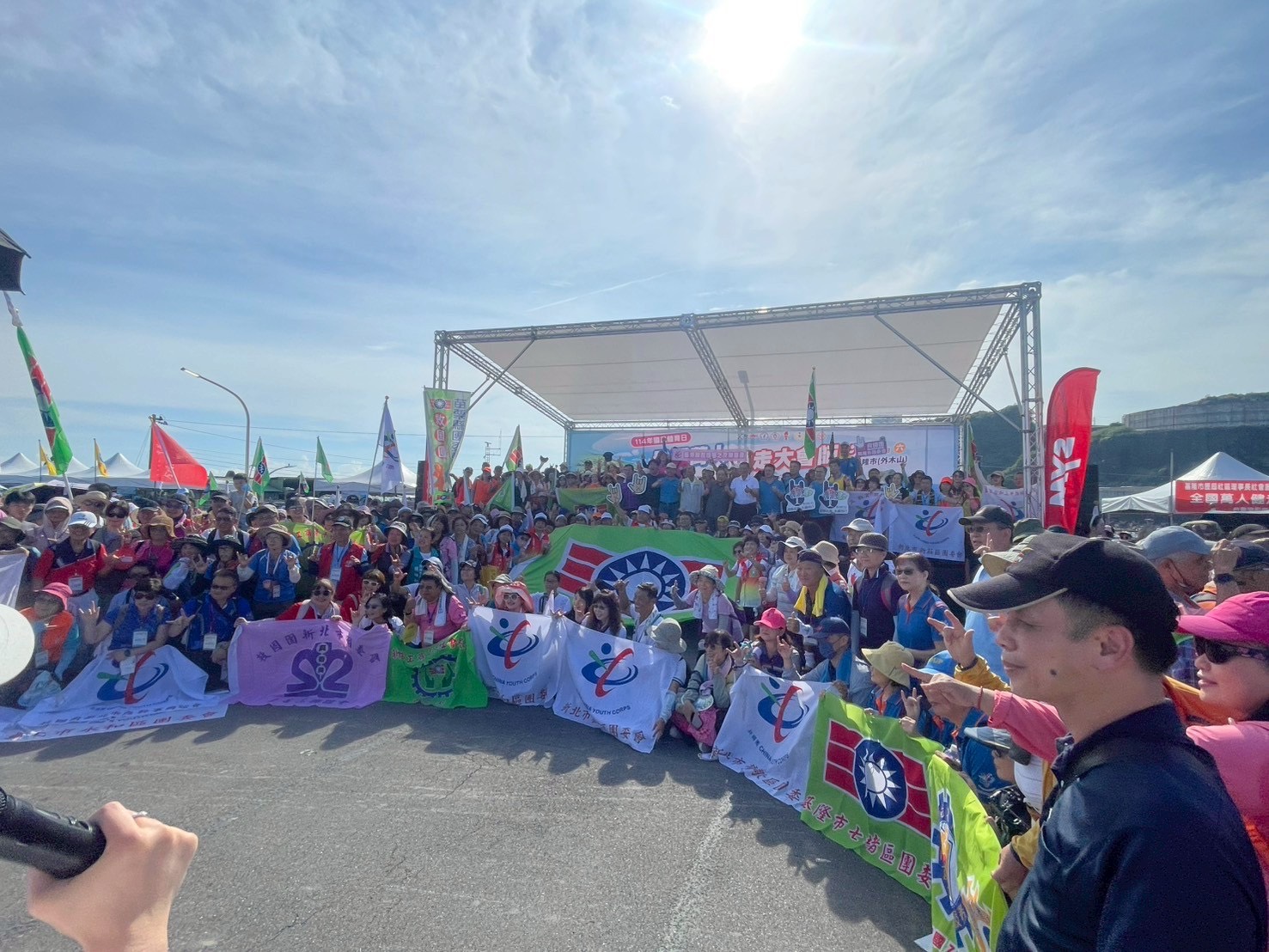 全國萬人健走大會師基隆外木山活力登場 4 S 122396761