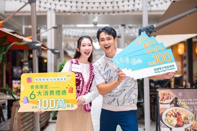 「hello會員」六大獨家消費禮遇 大派總值100萬獎賞