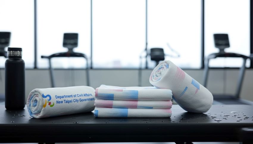 《圖說》114年新北國慶限定版浴巾。〈民政局提供〉