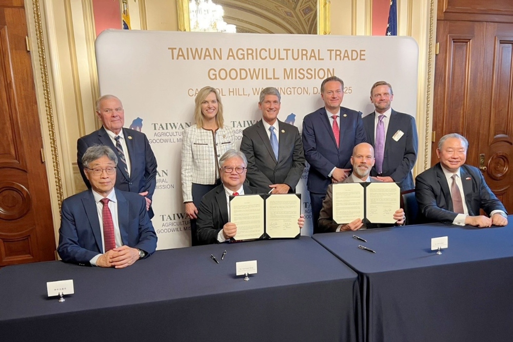 圖▲台美農業合作合照。（圖/美國黃豆出口協會提供）