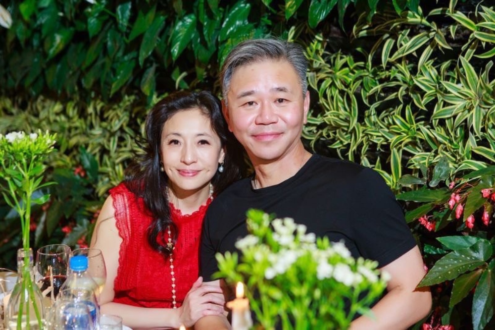 圖▲美國 JM Eagle 董事長暨慈善家王文祥與夫人王范文華，以個人名義緊急捐贈新台幣 2000 萬元，全力支持災區的救援及重建工作。