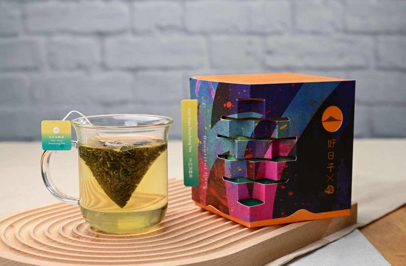 好日子大師茶 10入文山包種茶原葉包禮盒