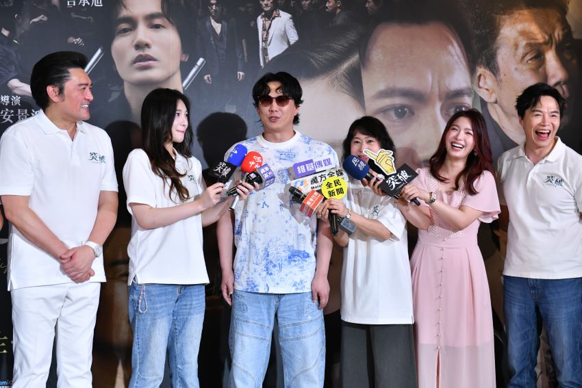 《圖說》製片人李㼈強調，《突破：三千米的泳氣》是部誠意滿滿的作品，名歌手蕭煌奇在《突破三千米的泳氣》戲中驚奇現身，同時還創作主題曲。〈主辦單位提供〉