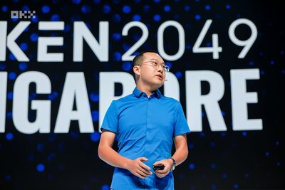 OKX创始人兼CEO Star Xu發表主旨演講