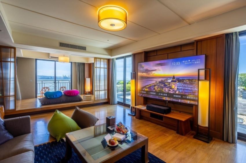 《圖說》114年新北市優良旅館業者－福容大飯店-淡水漁人碼頭。〈觀旅局提供〉