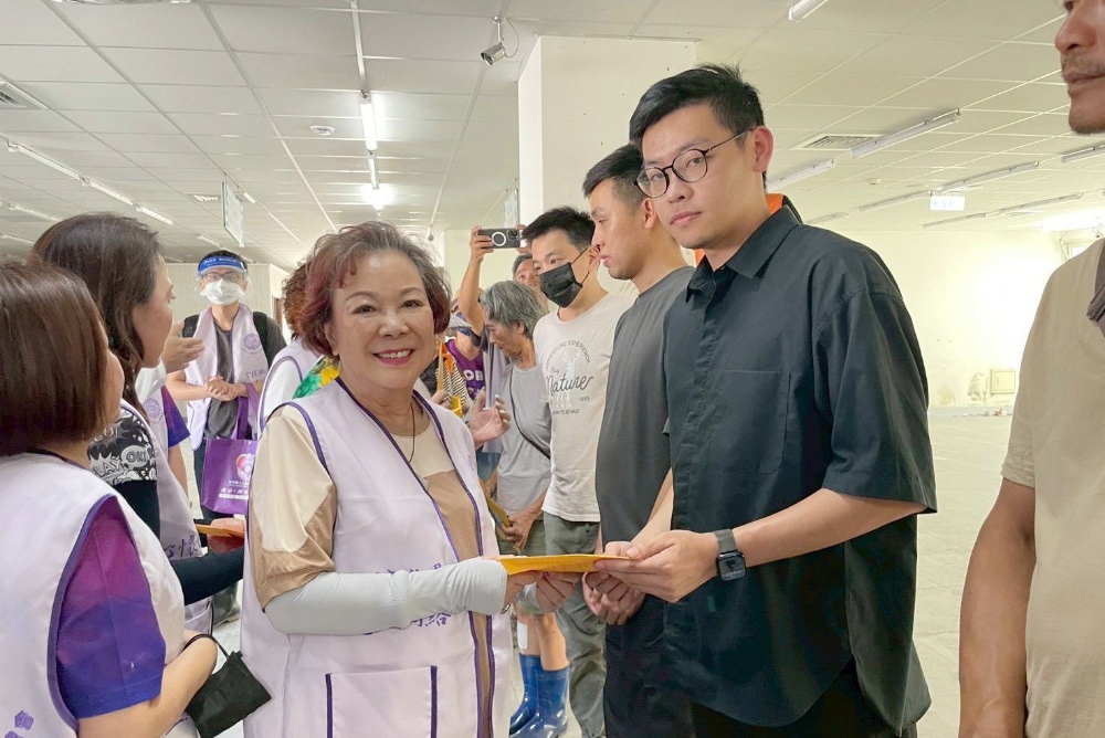 圖▲全球姊妹齊心 助花蓮民眾重生。