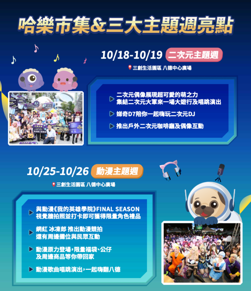 《圖說》《我的英雄學院》FINAL SEASON拍照打卡活動。〈主辦單位提供〉