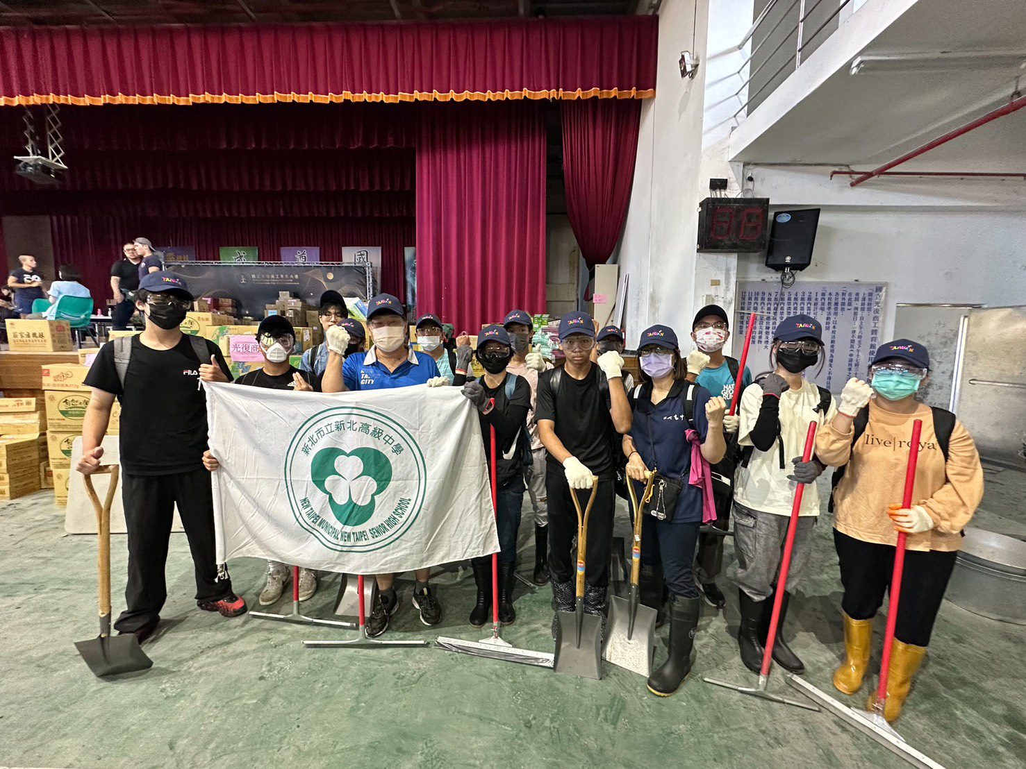 新北教育局啟動整備支援物資　號召近百志工投入花蓮災後復原　攜手重建「光復」校園 | 索引新聞 INDEX News