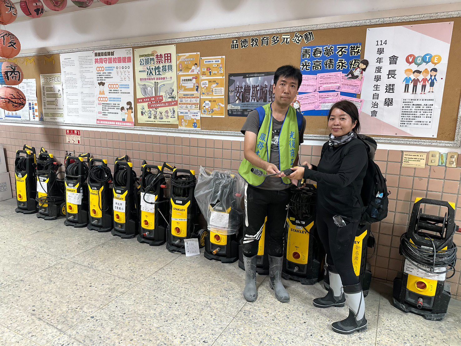 新北教育局啟動整備支援物資　號召近百志工投入花蓮災後復原　攜手重建「光復」校園 | 索引新聞 INDEX News