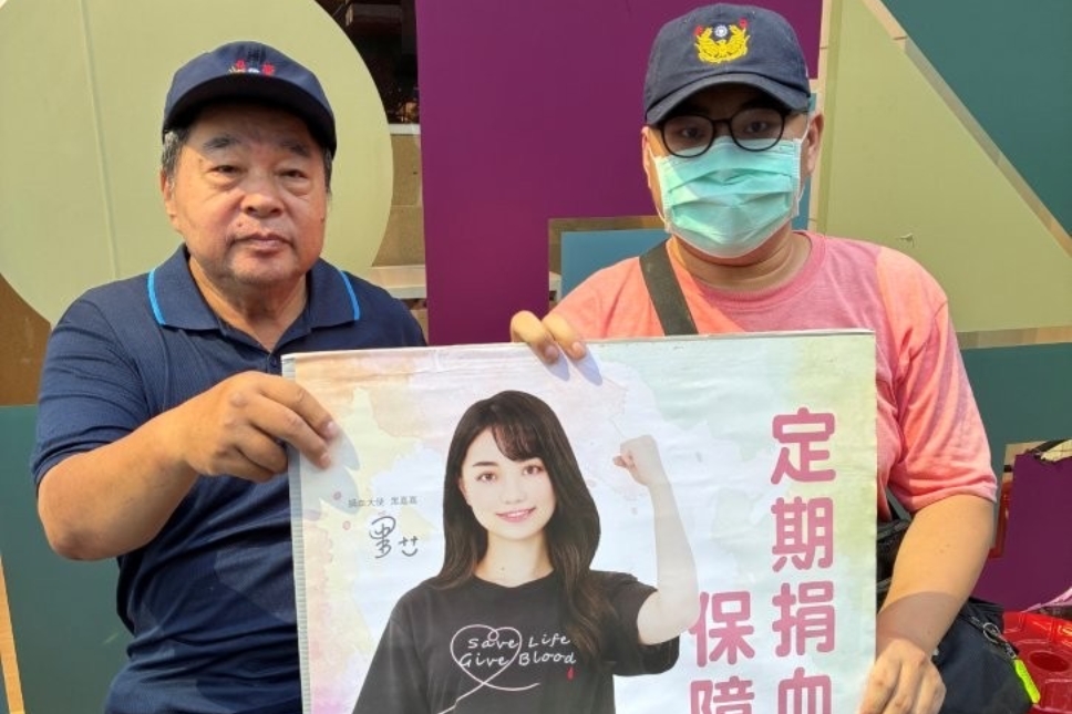 圓滿中秋 一袋熱血照亮彼此 中正二區義警大隊捐血迎中秋 11 MEITU 20251008 101840206