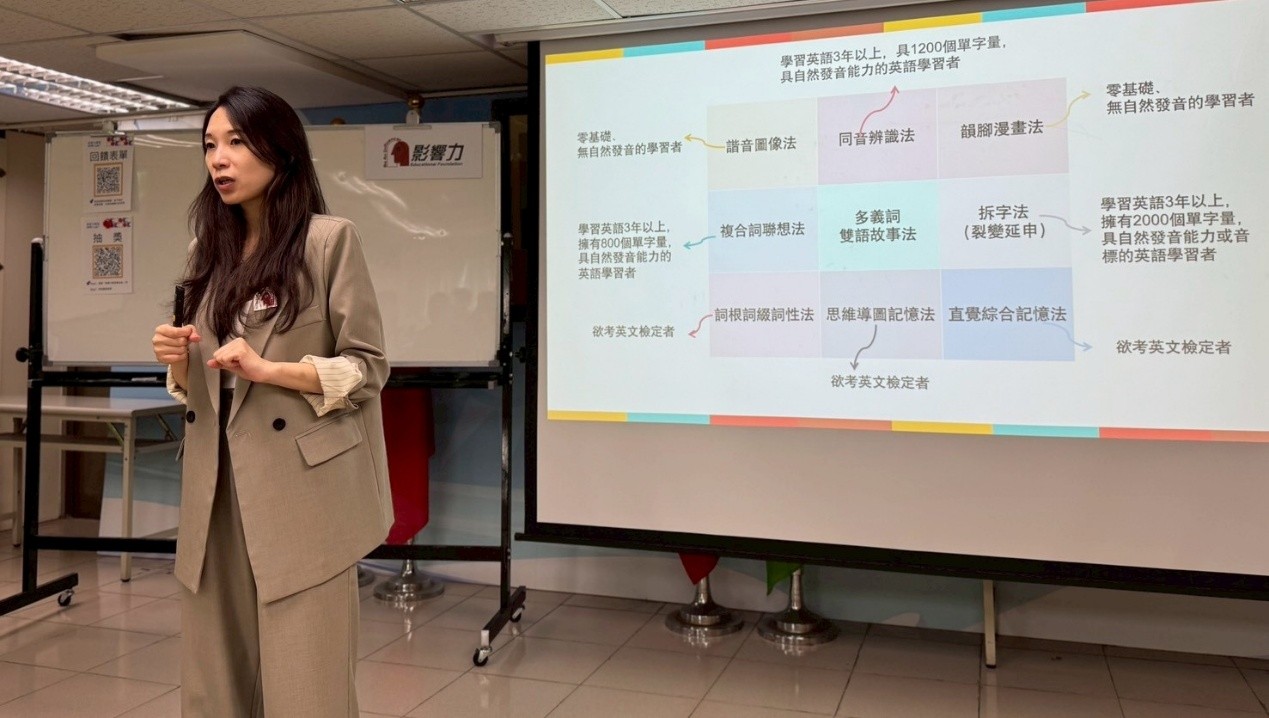 「學英文不再死背！」影響力講堂帶你用右腦學習法，打造系統化學習新思維 | 索引新聞 INDEX News