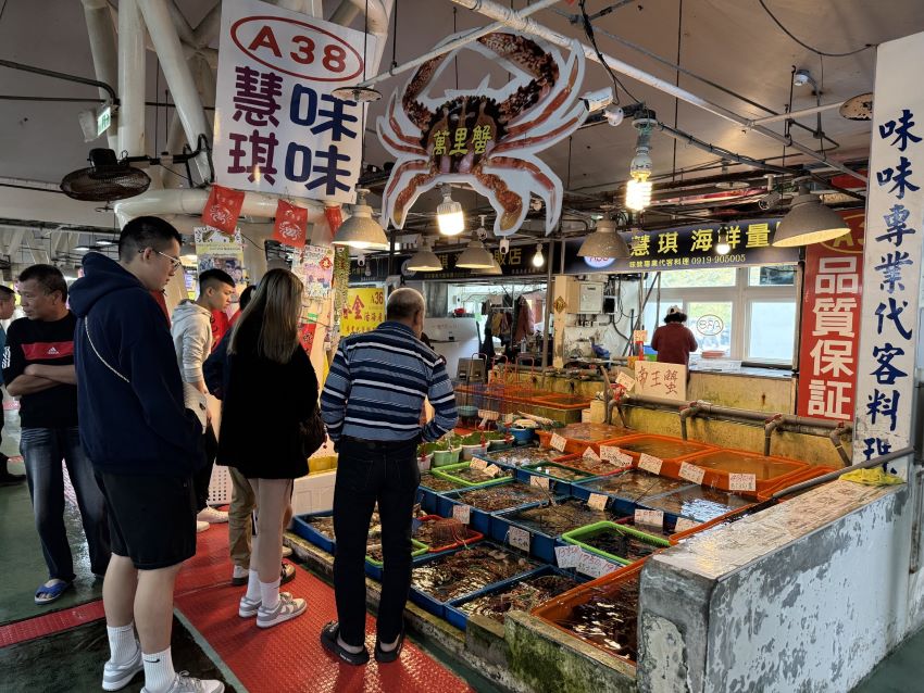 《圖說》富基魚市。〈漁業處提供〉