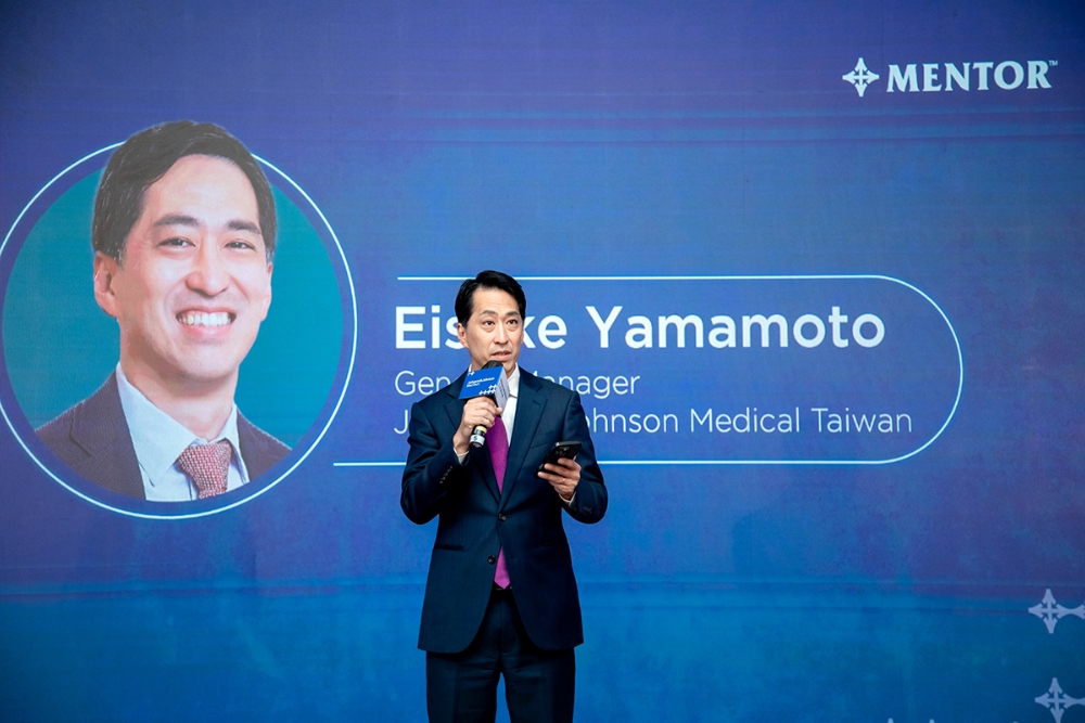圖▲Johnson＆ Johnson MedTech 台灣總經理Eisuke Yamamoto。 