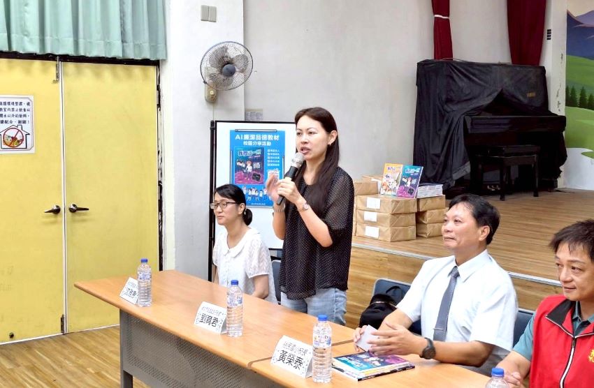 《圖說》政風處主任秘書劉育君致詞。〈政風處提供〉