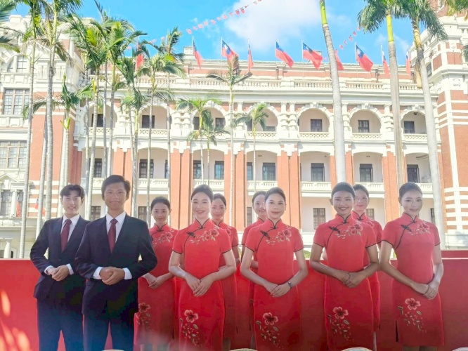連續三年國慶禮賓大使 東吳親善團自律與傳承的力量 | 索引新聞 INDEX News