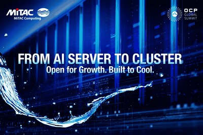 MiTAC Computing Showcases Future-Ready AI Cluster Solutions at the 2025 OCP Global Summit to Empower Open and Energy-Efficient Data Centers