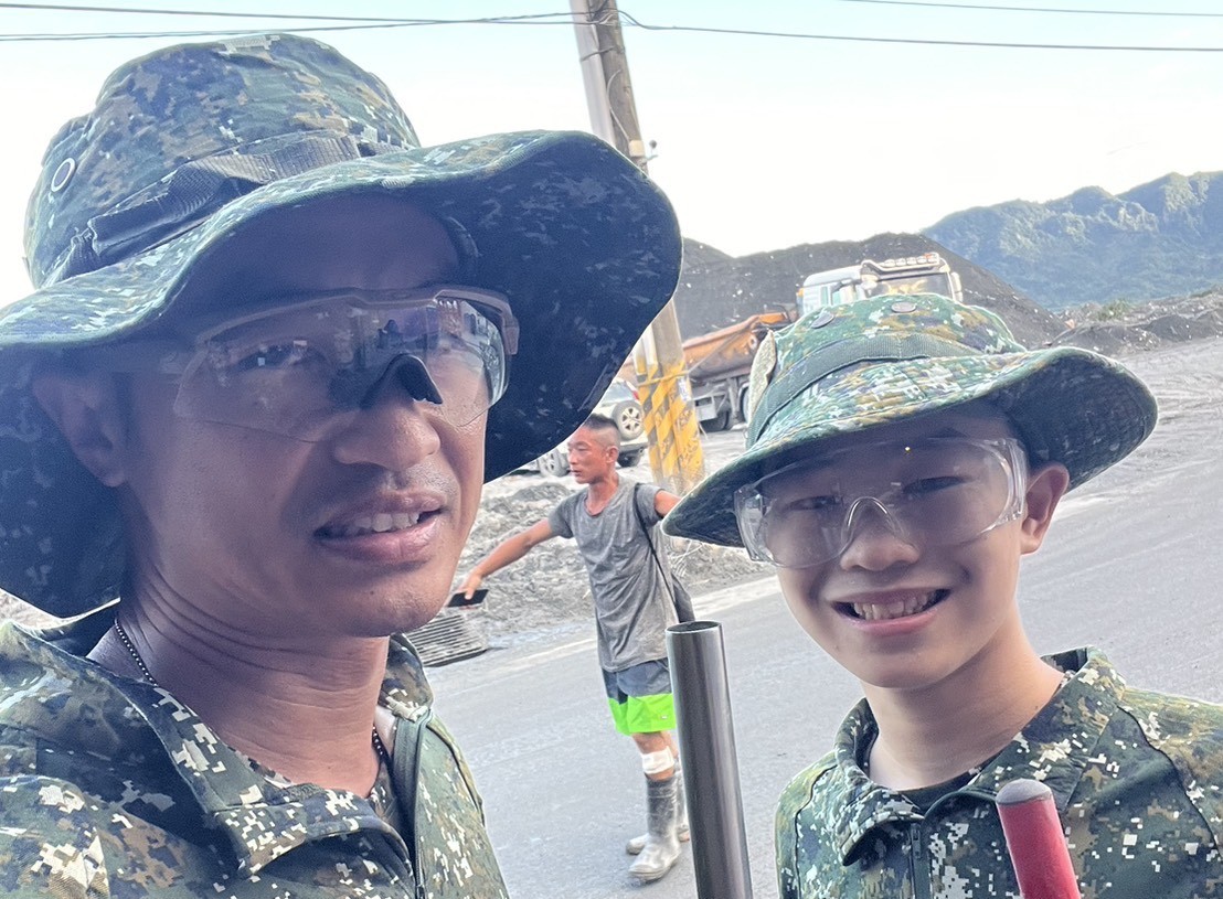北新國中童軍林靖然雙十節隨父救災 以行動詮釋助人精神 | 索引新聞 INDEX News