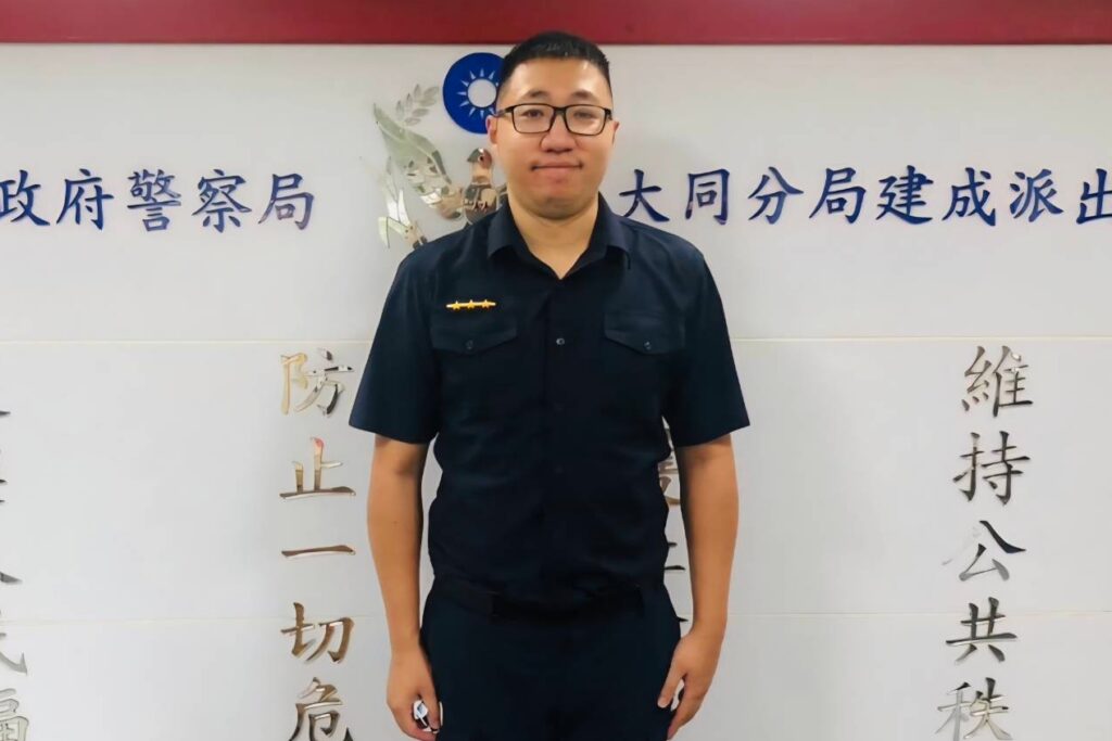 菲律賓籍旅客起飛前護照遺失 熱血大同警電眼速尋回 2 %E9%99%B3%E6%95%AC%E4%BB%81