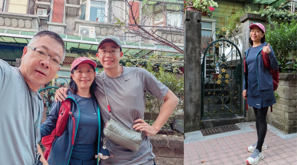 圖▲出發前，黃雅莉與家人合影，家人是她壯遊的力量。（圖／愛嬉遊青年旅館聯盟提供）