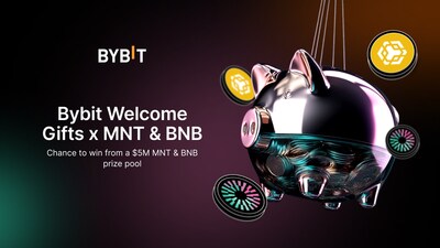 Bybit Ties Welcome Gifts Program to MNT & BNB Rallies with $5,000,000 Prize Pool Bybit Ties Welcome Gifts Program to MNT & BNB Rallies with $5,000,000 Prize Pool