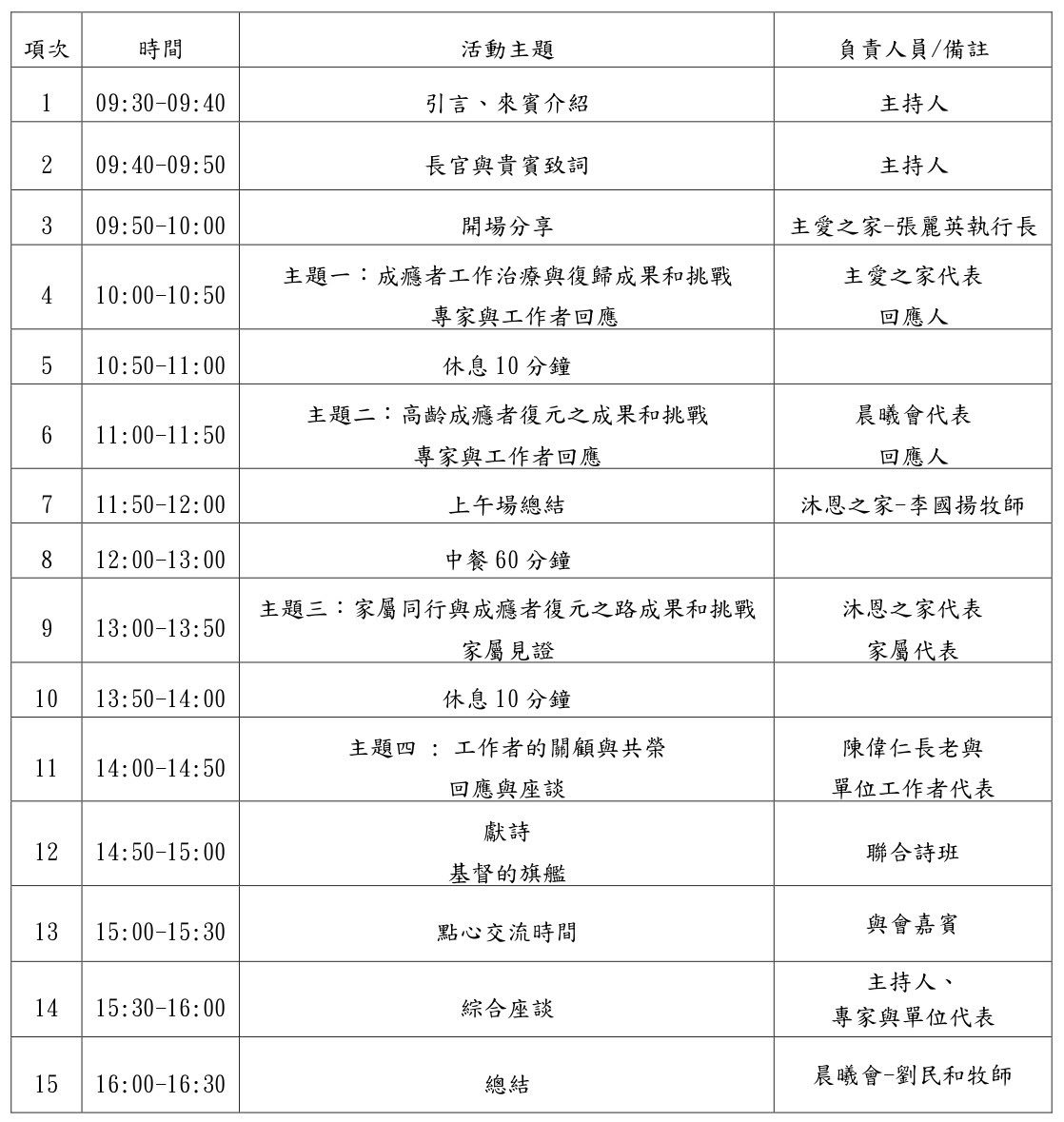 吸毒者重生之路─三大福音戒毒機構聯合舉辦「更豐盛的生命」10/28成果發表，歡迎各界報名參加 | 索引新聞 INDEX News