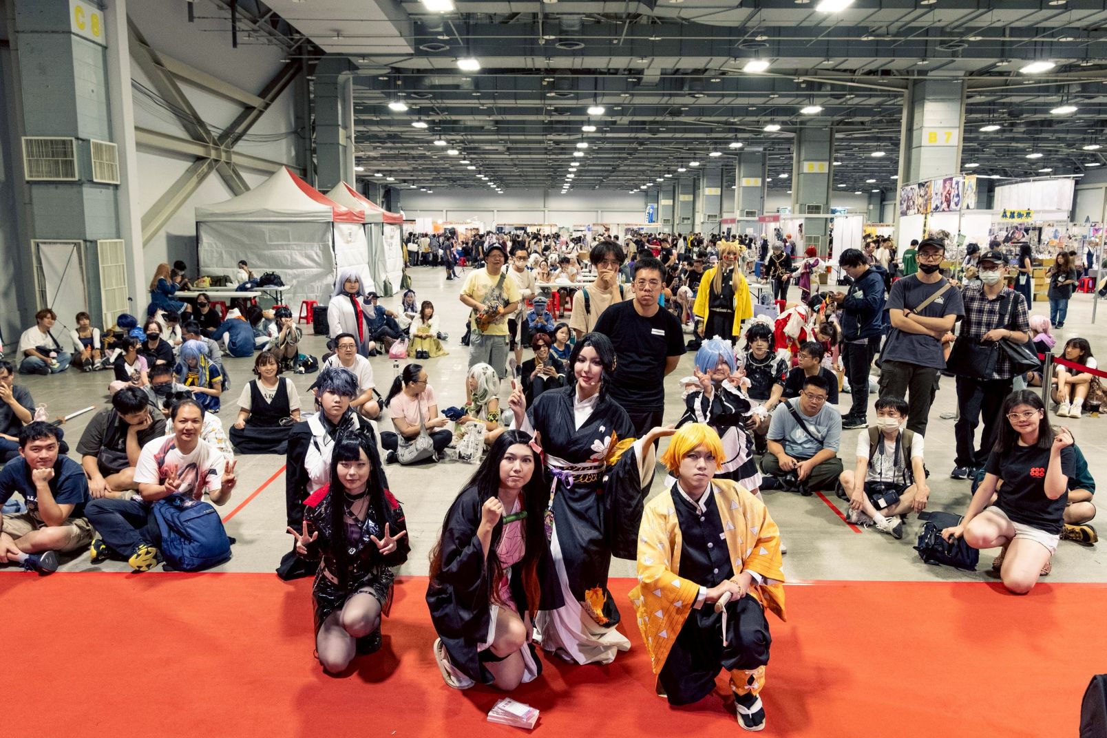 圖▲一館「CCF動漫盛典」邀集超過百位人氣Coser、插畫師及創作者參與活動。（圖／主辦單位提供）