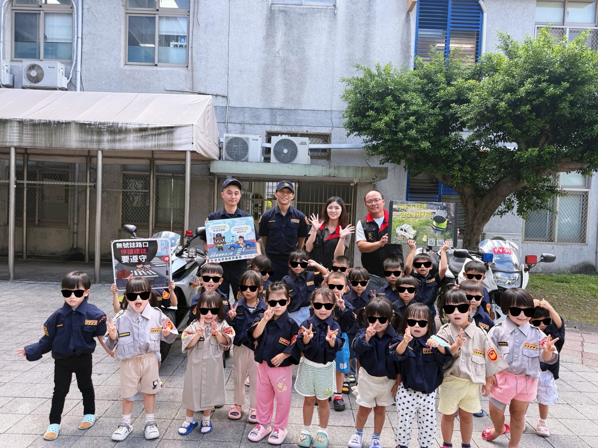 卡哇伊小警察登場　幼兒園化身交安小學堂 | 索引新聞 INDEX News