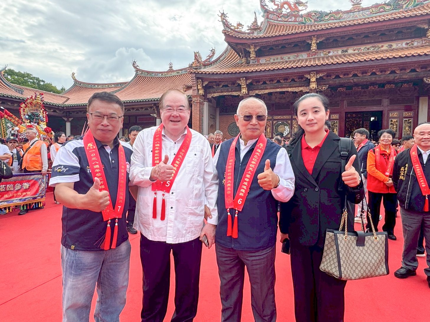 西螺福興宮太平媽楊文鐘率董監事、眾執事　參加昆山慧聚天后宮祈福大典與文化交流活動 | 索引新聞 INDEX News