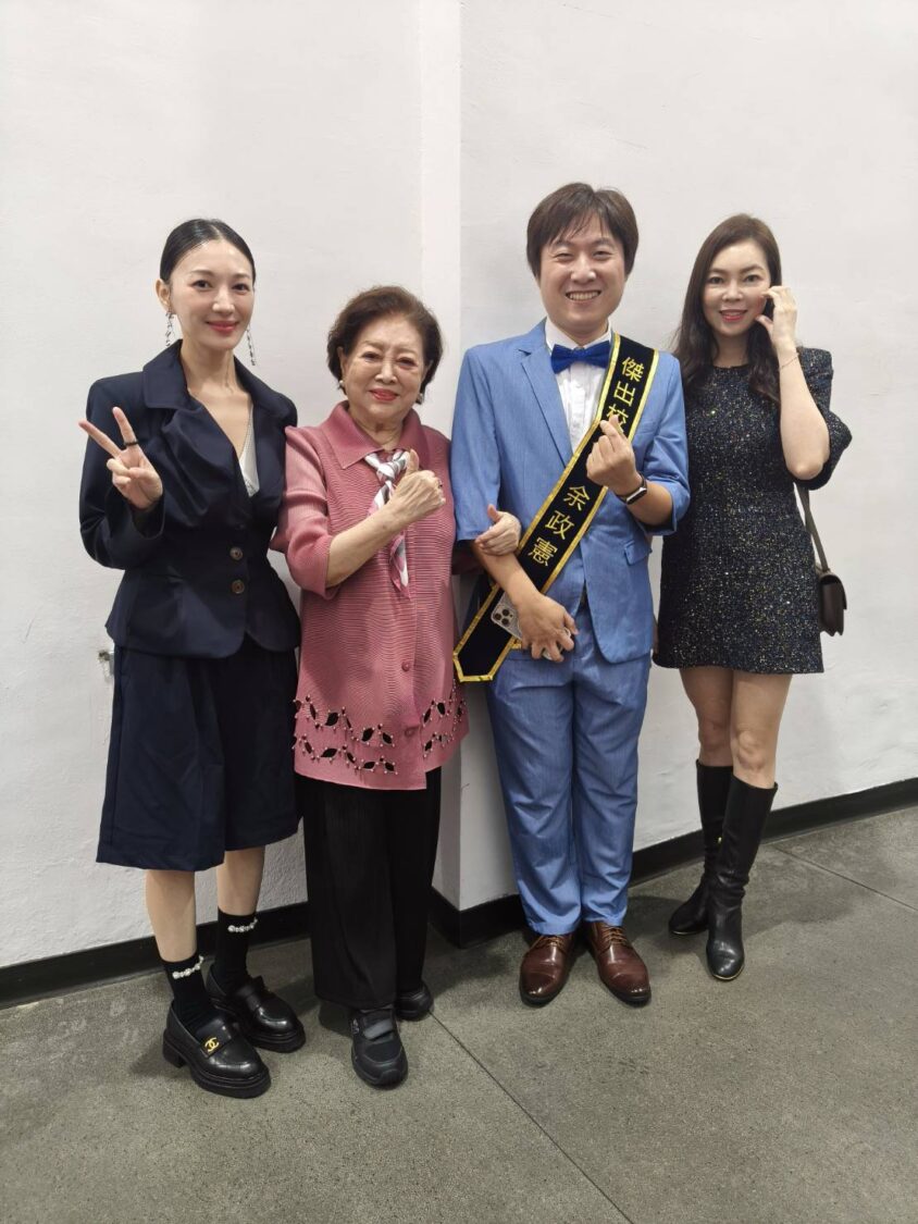 國立臺灣藝術大學榮耀的光譜，LuLu黃路梓茵、曾馨瑩、李杏（本名呂馥伶），及製作人余政憲等傑出校友現身 。(圖/國立臺灣藝術大學 提供)