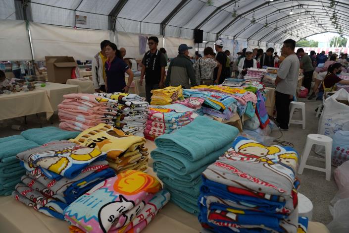 虎尾毛巾節熱鬧開幕　張麗善：活動帶動產業商機、展現雲林創新能量