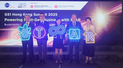香港貨品編碼協會(GS1 HK)高峰會2025主題為「Powering Next-Gen Business with STAR」,今天於香港會議展覽中心舉行。香港特別行政區政府運輸及物流局局長陳美寶女士,太平紳士為主禮嘉賓。 香港貨品編碼協會(GS1 HK)高峰會2025主題為「Powering Next-Gen Business with STAR」,今天於香港會議展覽中心舉行。香港特別行政區政府運輸及物流局局長陳美寶女士,太平紳士為主禮嘉賓。