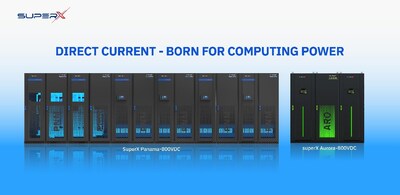 圖2. SuperX 800VDC系列產品 圖2. SuperX 800VDC系列產品