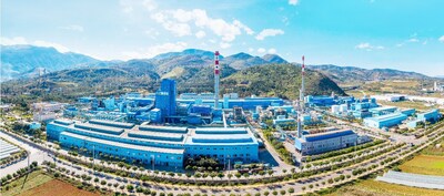 Photo shows a panoramic view of the tin industry branch under Yunnan Tin Group (Holding) Co., Ltd. (Source: Yunnan Tin Group (Holding) Co., Ltd.) Photo shows a panoramic view of the tin industry branch under Yunnan Tin Group (Holding) Co., Ltd. (Source: Yunnan Tin Group (Holding) Co., Ltd.)