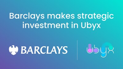 Barclays 對 Ubyx 進行策略性投資 Barclays 對 Ubyx 進行策略性投資