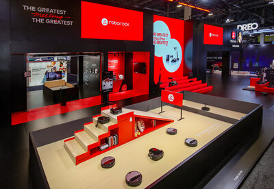 Roborock's displays at CES 2026 Roborock's displays at CES 2026