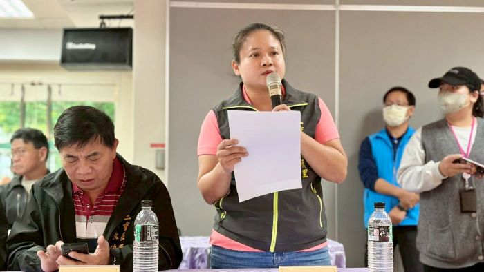 《圖說》培德里盧姿貝里長希爭取里內增加活動空間。〈民政局提供〉