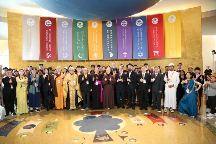 《圖說》世界宗教博物館2月4日舉辦「和諧同行、青年朝聖之旅」。〈宗博館提供〉