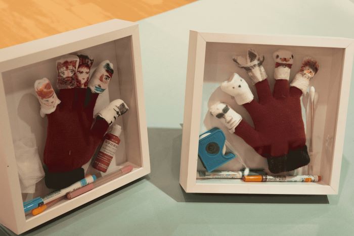 《圖說》藝術家林俐將多年旅行創作經驗，轉化為一件件凝結時間感知的作品。〈文化局提供〉