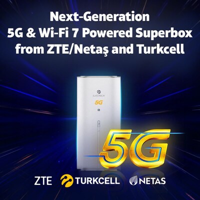 Turkcell與中興通訊/Netaş合作推出支持5G和Wi-Fi 7的下一代Superbox