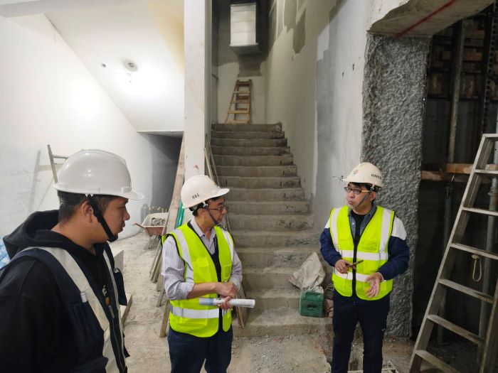 《圖說》設置連通道銜接捷運萬大中和線LG05站。〈交通局提供〉