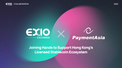 EX.IO聯手Payment Asia 為香港合規穩定幣提供全方位生態支持